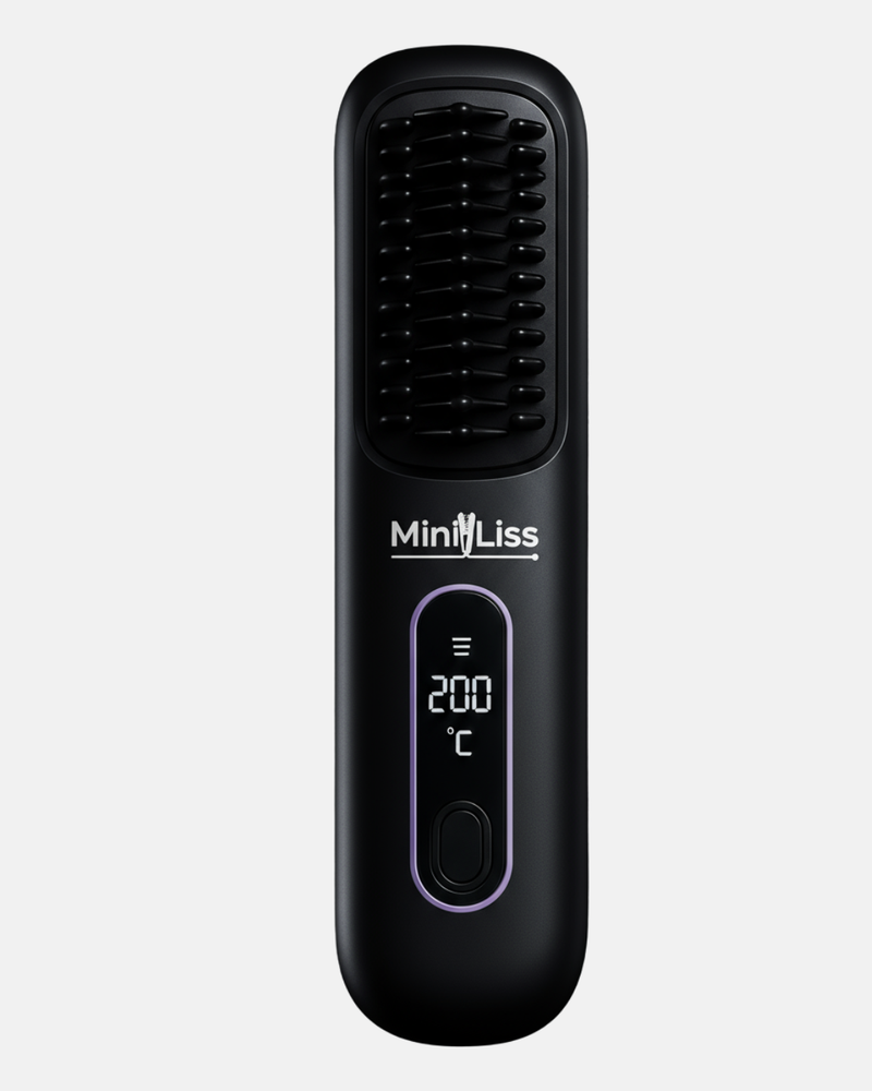 Escova Portátil Alisadora e Modeladora sem Fio Bivolt - Mini Liss Original (DESCONTO NO CARRINHO)