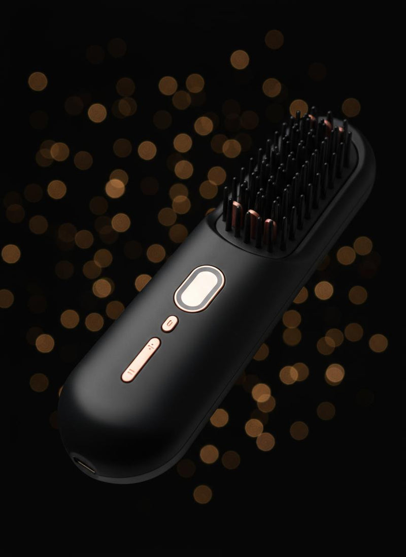 Escova Portátil Alisadora e Modeladora sem Fio Bivolt - Mini Liss Original (DESCONTO NO CARRINHO)