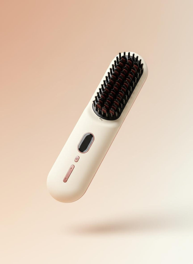 Escova Portátil Alisadora e Modeladora sem Fio Bivolt - Mini Liss Original (DESCONTO NO CARRINHO)